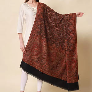 Nouveau châle en cachemire 100% de qualité supérieure, prêt à être expédié, chaud pour l'hiver, vente en gros, châle d'hiver de bonne qualité pour femmes - Product Image 1