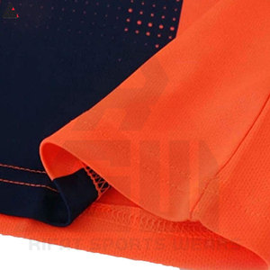 Ensemble de maillots de football personnalisés avec impression du nom du numéro Uniforme d'entraînement de football adulte unisexe 100% polyester respirant à séchage rapide - Product Image 2