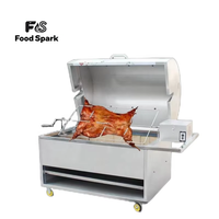 Four électrique économique à prix compétitif, entièrement automatique, à isolation épaissie, pour rôtir un cochon ou un agneau entier