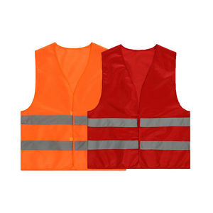 Chaleco DE SEGURIDAD reflectante personalizado para mujeres y hombres, chaleco de alta visibilidad, seguridad con bolsillos y cremallera - Product Image 1