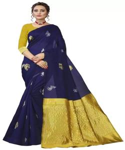 Lancement d'un nouveau saree design avec vêtement de travail jacquard - Product Image 2