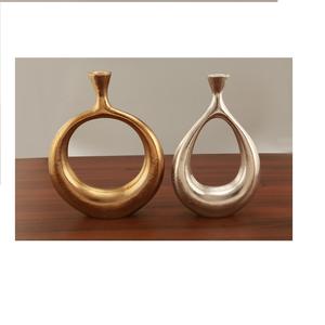 Florero de Metal moderno y clásico, decoración del Hogar Nueva y de tendencia para dormitorio de boda, sala de estar para uso en Mesa - Product Image 2