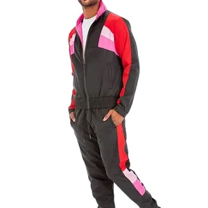 Factory Price Custom Design Polyester/Cotton <b>Waterproof</b> Windbreaker <b>Tracksuits</b> High Quality Casual Wear Zipper <b>Tracksuits</b> 2026 - Product Image 3