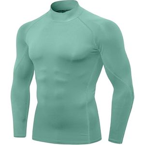 Nouveau 2025 personnalisé OEM MMA Rash Guard transfert de chaleur imprimé Spandex/Polyester séchage rapide BJJ Rash Guard pour hommes à manches longues - Product Image 4
