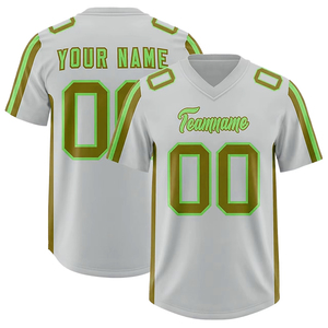 Maillots de football américain professionnels en gros, légers, sur mesure, respirants, sublimation, OEM, usine - Product Image 1