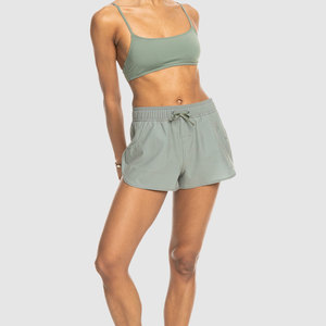 Nouvelle tendance vente chaude shorts de bain pour femmes taille haute séchage rapide respirant Anti-rétrécissement léger Service OEM de haute qualité - Product Image 1