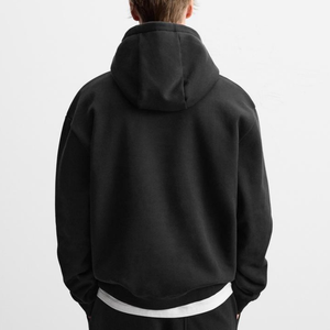 เสื้อฮู้ดดี้ผู้ชายไซส์ใหญ่ ทรงหลวม ผ้าคอตตอน 100% หนานุ่ม เป็นมิตรกับสิ่งแวดล้อม สำหรับฤดูหนาว รับสกรีนโลโก้ เสื้อฮู้ดดี้แบบสวมหัวสำหรับเล่นกีฬา - Product Image 6