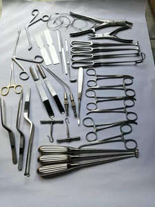 Nuevo juego de instrumentos quirúrgicos de craneotomía básicos de alta calidad, 37 Uds., instrumentos de Neurocirugía ortopédica, Manual de clase II CE - Product Image 3