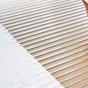 Table basse DreamCraft moderne minimaliste blanche à double niveau, convertible, mobile, avec bord en imitation rotin, style scandinave pour la maison - Product Image 6