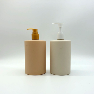 ขวดพลาสติก HDPE สำหรับผลิตภัณฑ์ดูแลผิวขวดแชมพูขวดบีบอัดหัวปั๊มขนาด500มล. แบบกำหนดเอง - Product Image 3