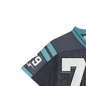 Customize Embroidery Logo Name <b>Retro</b> Mesh Rugby Jersey Factory Wholesale Price Customized Logo American <b>Football</b> Jersey - Product Image 6