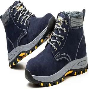 Low Price Men Work Boots Steel Toe Woodland Safety Shoes