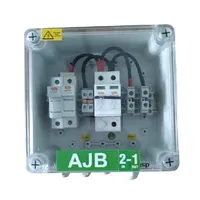 Boîte de jonction 2-en-1 pour panneaux solaires jusqu'à 600 V, indispensable pour système d'énergie solaire