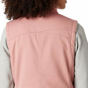 Gilet en toile pour femmes, grande taille, respirant, couleur unie, haute qualité, nouvelle arrivée 2026, vêtement d'hiver épais, gilet en toile pour femmes - Product Image 2