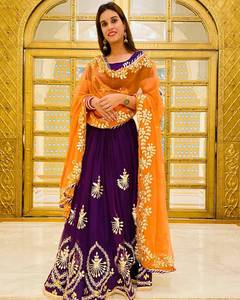 Organza Lehenga Choli for Women Indian Wedding Wear Designer Chaniya Choli Ready to Wear for Wedding and Festive Party Wear - Product Image 3