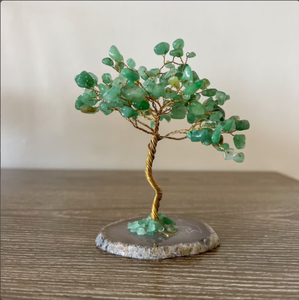 Meilleure qualité Offre Spéciale en vrac arbre naturel Multi pierres précieuses arbre en cristal enveloppé de fil de fer décoration de la maison cadeau - Product Image 3