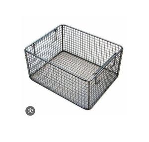 Panier en fer décoratif en métal fait à la main en fil naturel Design moderne Taille de couleur personnalisable Qualité standard élevée pour le ménage - Product Image 3