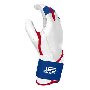 Gants de frappe de baseball en cuir personnalisés de haute qualité, séchage rapide, durables, légers, à manchette courte, équipement de course de softball pour la vente en gros - Product Image 3