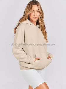 Sweatshirts à capuche surdimensionnés en polaire à manches longues pour femmes 2024 harajuku automne tenues pull - Product Image 3