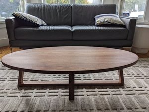 Table basse moderne de luxe de haute qualité, vente chaude, table basse en bois naturel personnalisée, plateau en bois pour salon - Product Image 3