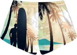 กางเกงชายหาดน้ำหนักเบา แห้งเร็วสำหรับผู้หญิง ให้สไตล์หลวมสบาย เหมาะสำหรับการเดินทางในวันที่แดดจัด สนุกกับการเล่นกระดานโต้คลื่น และช่วงเวลาพักผ่อนสบายๆ ในชีวิตประจำวัน - Product Image 2