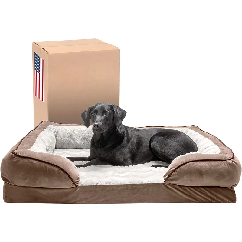 luxury dog pillow memory foam mattress cushion xl couch sofa cave extra large dogs 2023 best seller pet accessories cat dog bed