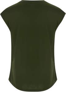 Camiseta de calle de algodón en blanco de alta calidad, camiseta de gran tamaño con hombros caídos, logotipo de impresión personalizado, camiseta de peso pesado para hombres - Product Image 2