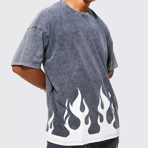 Ropa de verano hecha en Pakistán, camisetas de lavado ácido, ropa de moda, camisetas de lavado ácido de Color personalizado para hombres - Product Image 4