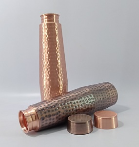 High Customized Eco-Friendly Pure <b>Copper</b> <b>Drinking</b> Water <b>Bottle</b> with Customizable Sizes and Shapes Manufactured in India - Product Image 5