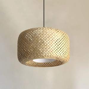 Best Selling Traditional Design Natural Bamboo Ceiling Pendant <b>Lampshade</b> Luxury Home Decor Wholesale From Vietnam - Product Image 1