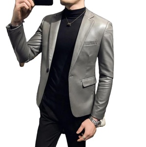 Nouvel arrivage en gros d'usine de veste Letterman en cachemire gaufré avec logo avant personnalisé - Product Image 5