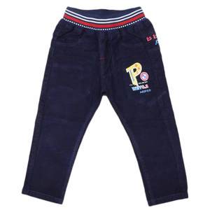 Pantalon en velours côtelé pour garçons - Bleu marine - Product Image 1