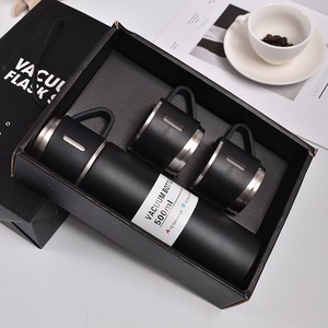 IStapromo Gifts Portable Steel <b>Cup</b> Vacuum Business Stainless <b>Cup</b> 304 Gift Box Set Gift <b>Cup</b> Water Bottle with Gift Box - Product Image 2