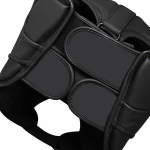 Profesional personalizado diseño casco cuero ENTRENAMIENTO BOXEO cabeza guardia precio al por mayor - Product Image 3