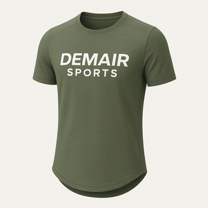 DEMAIR SPORTS Custom Men's Short <b>Sleeve</b> O Neck Anti-Static <b>Summer</b> T-Shirt <b>Lightweight</b> Breathable Moisture-Wicking Printed Tee - Product Image 4