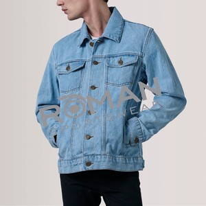Veste en jean 100% coton pour homme, nouvelle conception personnalisée, vêtements d'hiver, logo personnalisé, poche latérale, vestes en jean de haute qualité par RSW - Product Image 6