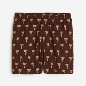 Venta al por mayor pantalones cortos de surf de secado rápido totalmente personalizado impreso para hombres y mujeres pantalones cortos de playa y traje de baño de poliéster elástico - Product Image 1