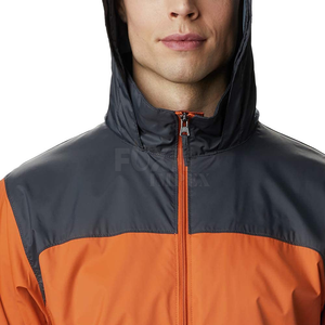 ชุดเสื้อกันลมกันน้ำน้ำหนักเบาสำหรับผู้ชายชุดเสื้อกันลมสวมใส่สบายมีสไตล์ - Product Image 4