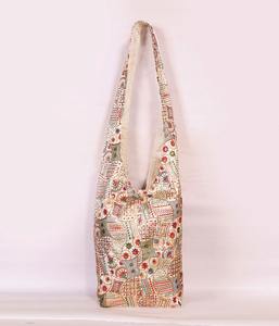 Bolso de hombro bordado bohemio para mujer, bandolera de retazos étnicos - Product Image 5