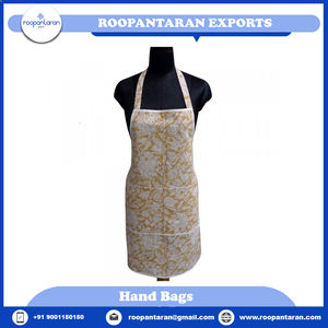 Los productos más vendidos Artista Delantales Bloque indio-Impreso 100% Transpirable 20 Láminas de algodón 83 Cms Delantal de cocina para la venta - Product Image 2