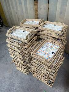 Plateaux en rotin naturel de diverses formes et tailles pour les spas, les hôtels et les complexes hôteliers au Vietnam - Product Image 6