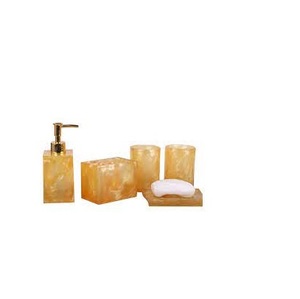 Ensemble de salle de bain en résine et brosse de toilette ensembles de salle de bain ensemble d'accessoires de salle de bain au meilleur prix avec vente - Product Image 2