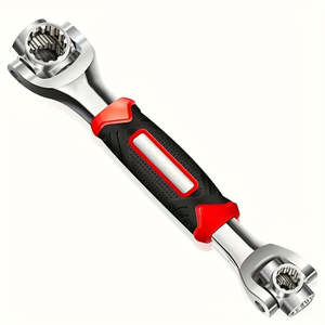 Juego de Llaves de Acero con Alto Contenido de Carbono 52 en 1, Cabezales Giratorios Métricos de 360 Grados, Mango de Goma Antideslizante para un Agarre Seguro - Product Image 1