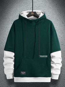 Sudadera con Capucha de Forro Polar Transpirable de Moda para Invierno, Cómoda Mezcla de Poliéster/Algodón, Diseño Bordado y con Cuentas, Bolsillo con Estampado Digital - Product Image 3