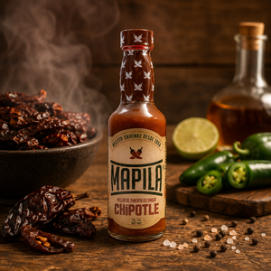 MAPILA Collection de sauces piquantes brésiliennes authentiques : <span class=keywords><strong>Carolina</strong></span> <span class=keywords><strong>Reaper</strong></span>, Trinidad Scorpion, Chipotle, Malagueta, Sriracha, Piment rouge - Product Image 3