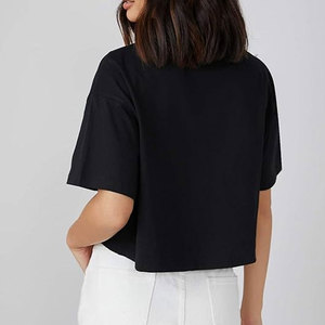 เสื้อครอปท็อปผู้หญิงขายดี ทันสมัย สวมใส่สบายๆ ในฤดูร้อน เนื้อผ้านุ่ม ดีไซน์เก๋ ทันสมัย เสื้อครอปท็อปผู้หญิง - Product Image 2