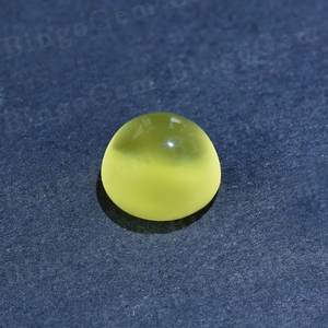 พรีฮอนไนต์ธรรมชาติ 100% Cabochons หลวมทรงกลมเครื่องประดับแท้ทําอัญมณีโดยผู้ค้าส่งและส่งออกชาวอินเดียในราคาจํานวนมาก - Product Image 2