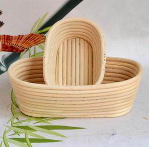 100% Natural Handicraft Eco-Friendly Handwoven Rattan <b>Bread</b> Proofing <b>Basket</b> Oven & Dishwasher Safe - Product Image 6
