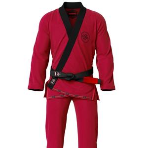 Combinaison professionnelle brésilienne Jiu Jitsu Gi compétition BJJ avec ceinture Kimono d'arts martiaux en coton léger Logo personnalisé disponible - Product Image 3