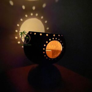 Lampe en coque de noix de coco écologique de haute qualité, décoration naturelle pour la maison en provenance du Vietnam, prix bas pour un monde soucieux de l'environnement - Product Image 5